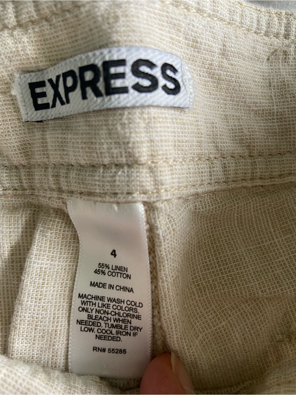 Bundle of 3 pair shorts. EXPRESS, American Eagle, Heritage 1981 - Picture 3 of 11